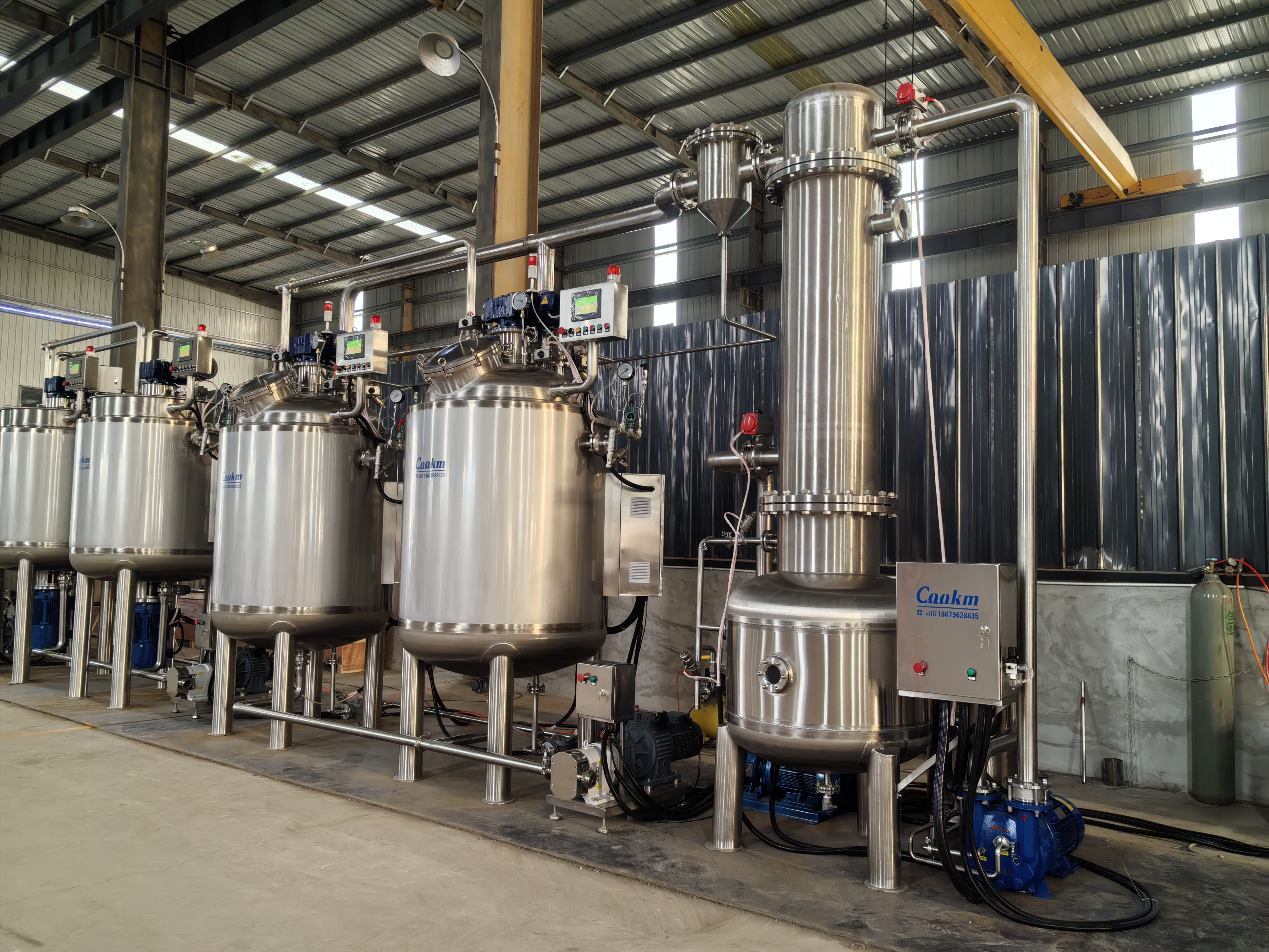 Tomato sauce production line